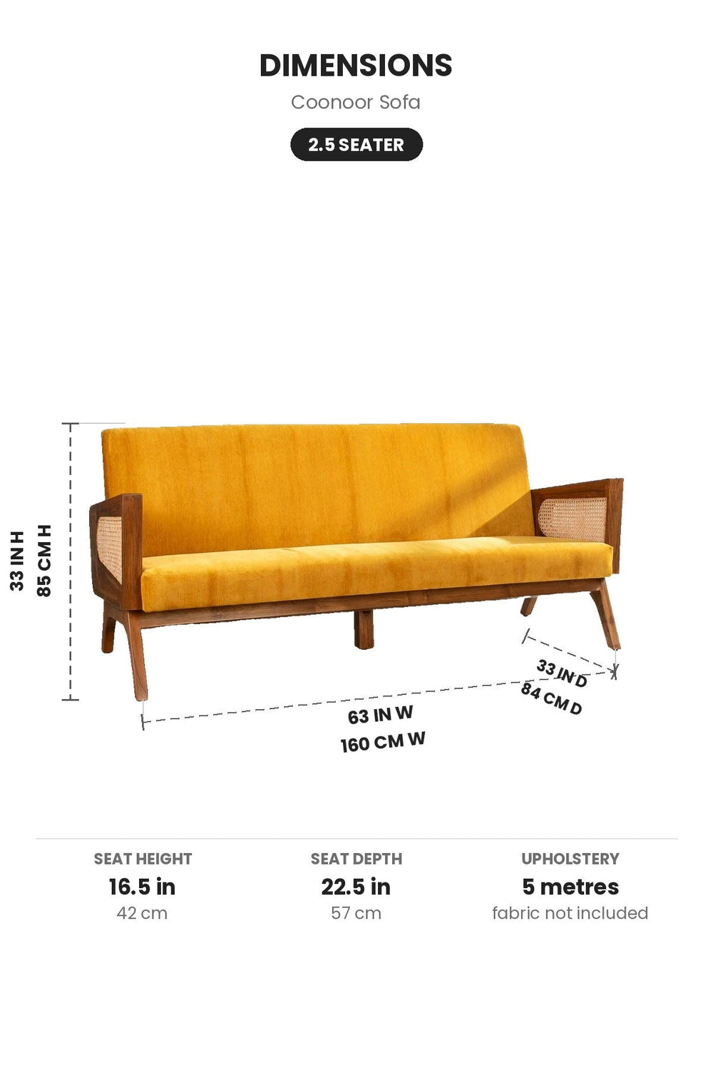 SOFAS Coonoor Sofa