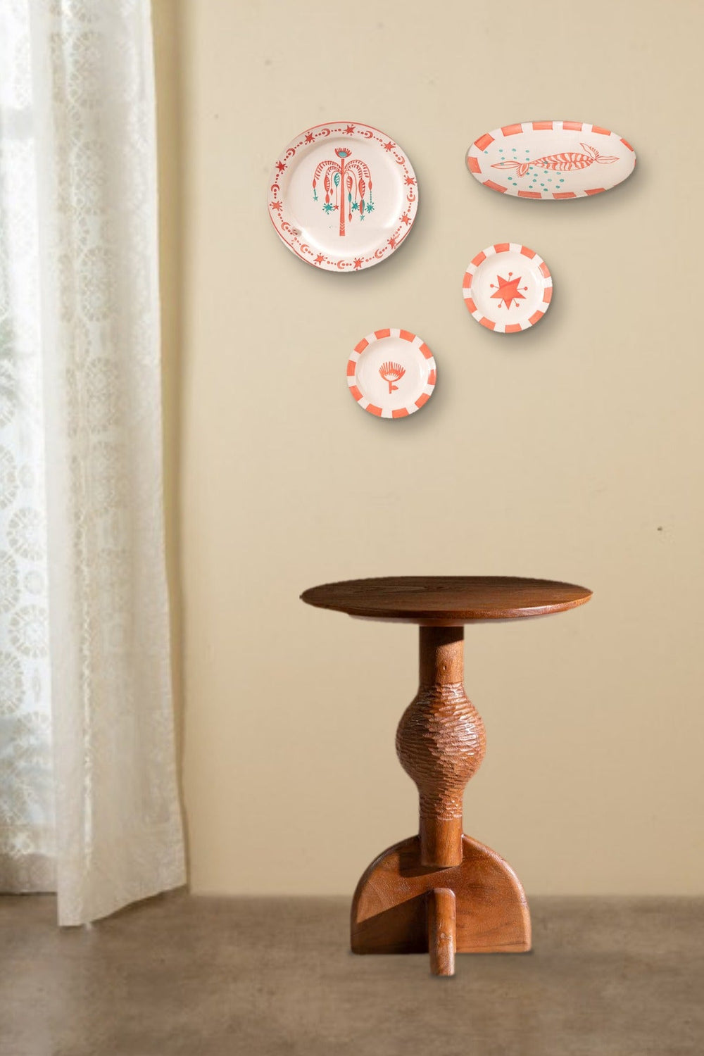 WALL PLATES Toddy Palm Ceramic Wall Plate (Set Of 2)
