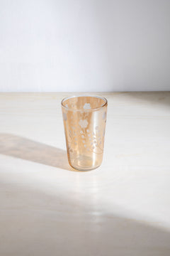 DRINKING GLASSES Cotton Flower Drinking Glass (Set of 2)