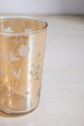 DRINKING GLASSES Cotton Flower Drinking Glass (Set of 2)