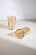 DRINKING GLASSES Cotton Flower Drinking Glass (Set of 2)