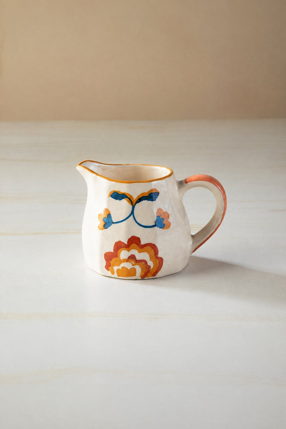 TEA TIME Gypsy Rose Ceramic Creamer