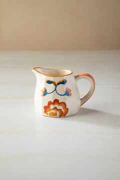 TEA TIME Gypsy Rose Ceramic Creamer