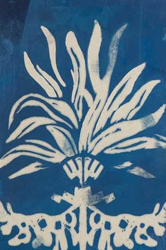 WALL ACCENTS Montane Shrub Wall Art (Cyano Blue)