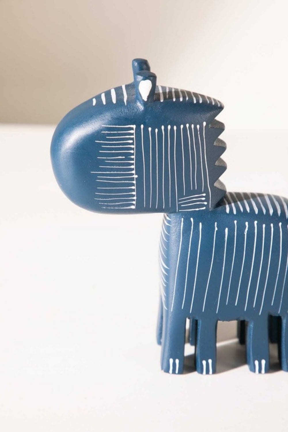 FIGURINES Baby Blue Zaza Deep Blue Animal Figurine