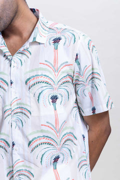 SHIRTS Maroc Palm Cuban Shirt (Desert Sage Green)