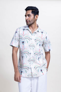 SHIRTS Maroc Palm Cuban Shirt (Desert Sage Green)
