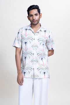 SHIRTS Maroc Palm Cuban Shirt (Desert Sage Green)