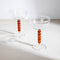 Doozy Dots Amber Wine Glass (Set Of 2)