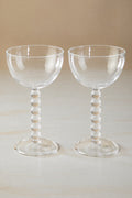 DRINKING GLASSES Doozy Dots Wine Glass (Set Of 2)