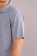 SHIRTS Doozy Flower Cuban Shirt (Grey)