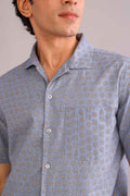 SHIRTS Doozy Flower Cuban Shirt (Grey)