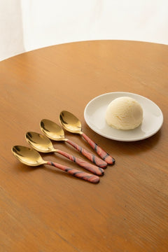 PERSONAL CUTLERY SET Earth Core Dessert Spoon (Set of 4)
