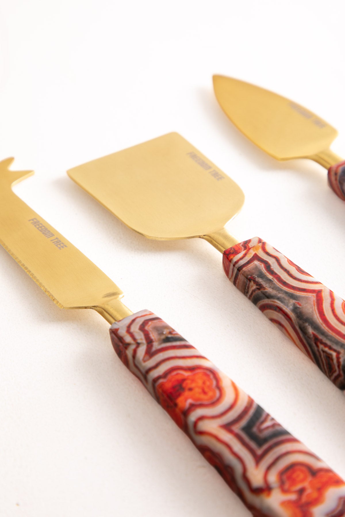 SERVING CUTLERY Earth Core Cheese Server (Set of 3)