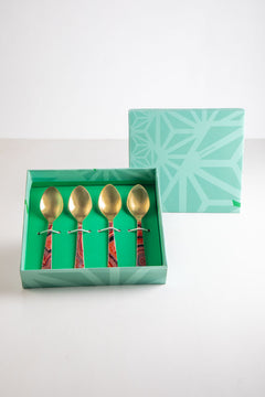 PERSONAL CUTLERY SET Earth Core Dessert Spoon (Set of 4)