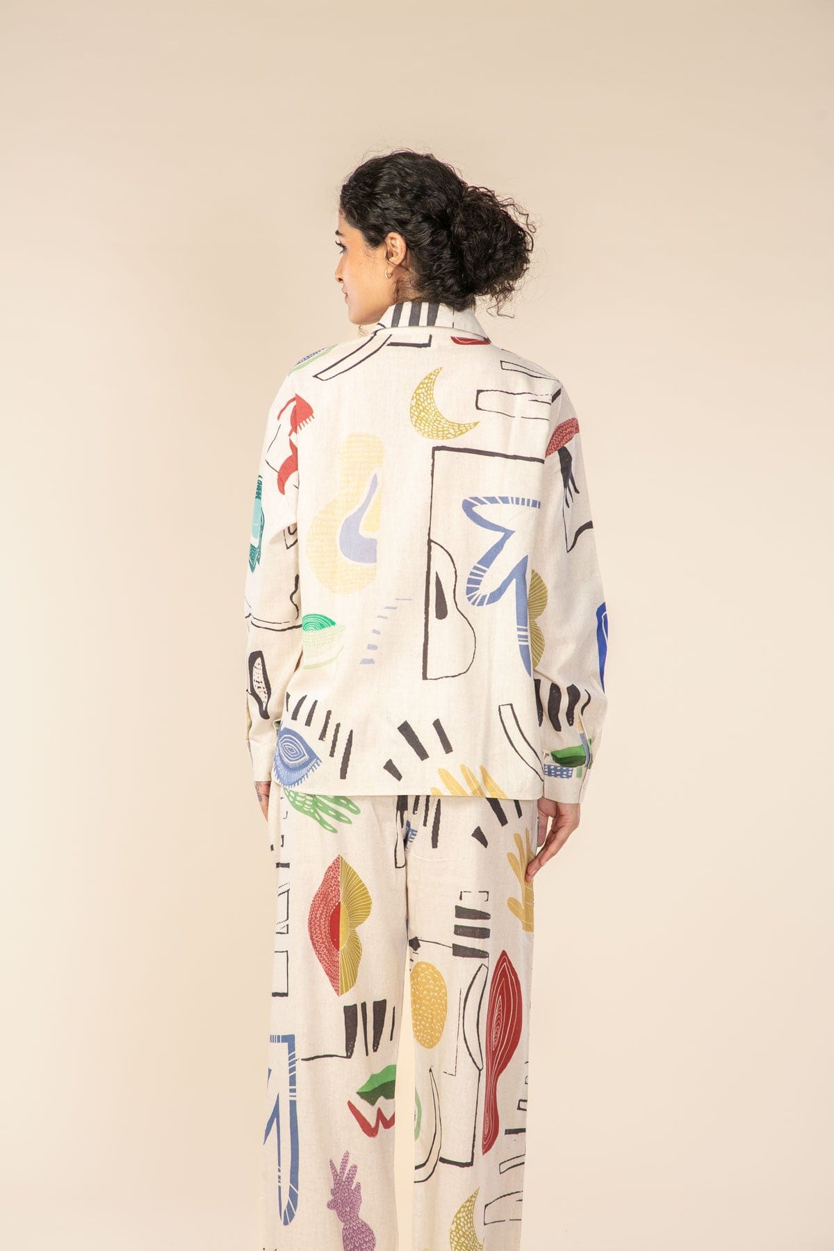FACE TO FACE BOXY SHIRTS MULTI MUTED
