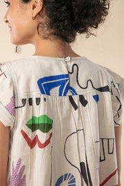 FACE TO FACE CROP TOP MULTI MUTED
