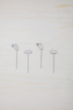 Face To Face Fruit Picks (Set of 4)