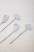 BAR TOOLS Face To Face Fruit Picks (Set of 4)