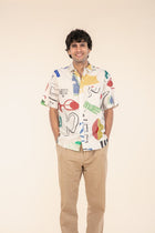Face To Face Resort Shirt (Multi Muted)