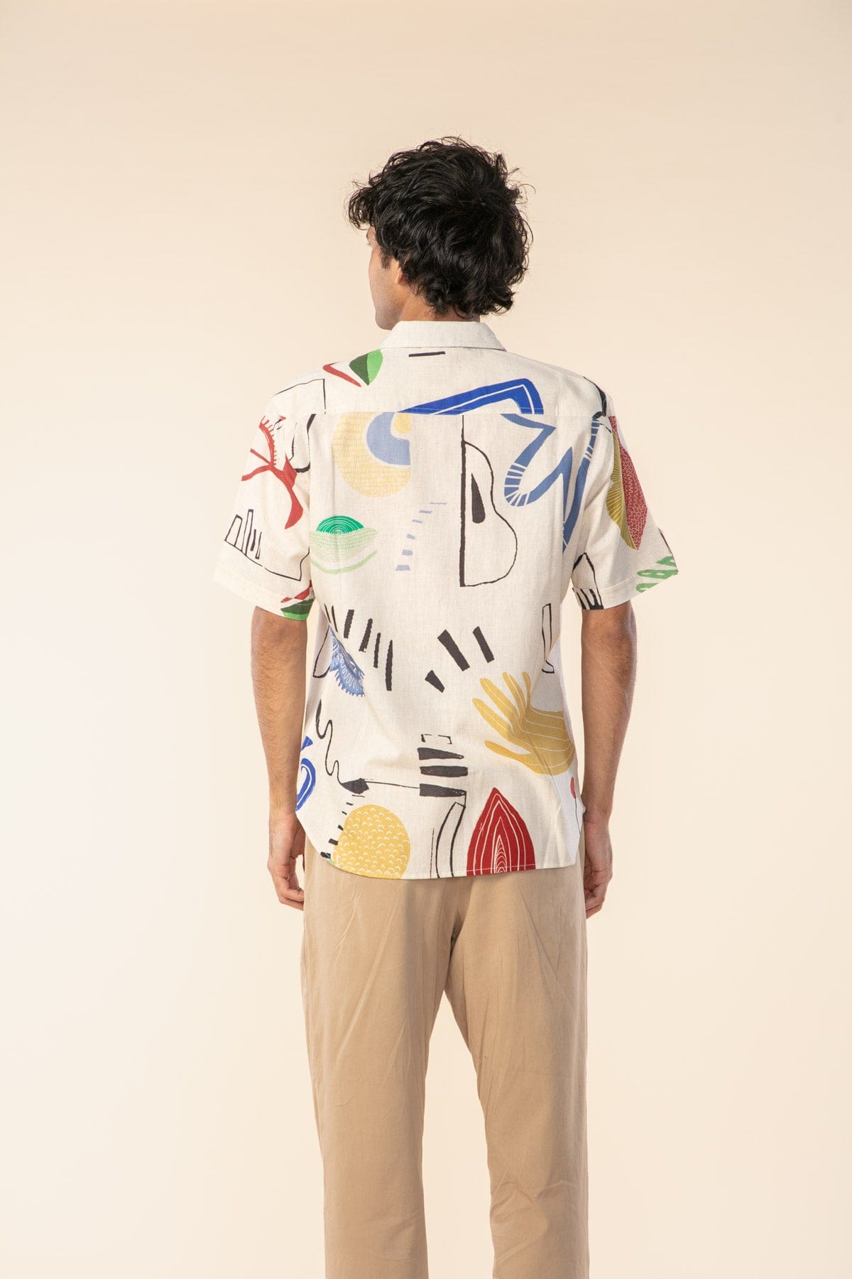 FACE TO FACE RESORT SHIRT MULTI MUTED