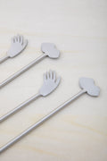 BAR TOOLS Face To Face Stirrers (Set of 4)