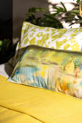 PRINT & PATTERN CUSHIONS Terai Grassland Field Green Cushion Cover (36 X 91 Cm)