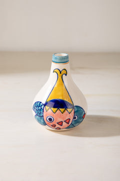 Azure Fin Bud Vase (Blue)