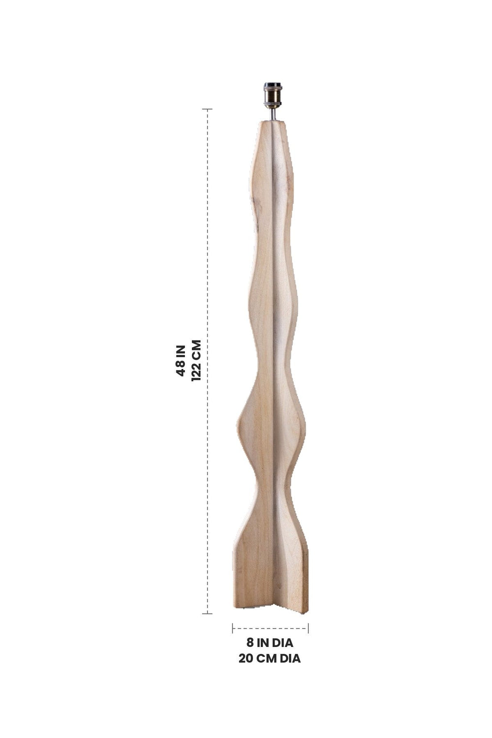 FLOOR LAMPS Flair Tripod Floor Lamp (Natural)