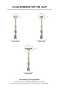 FLOOR LAMPS Flair Tripod Floor Lamp (Natural)