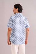 SHIRTS Flo Tile Camp Shirt (Blue)