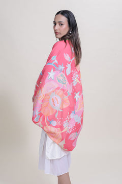 TOPS Vasaka Overlay (Full On Fuchsia)