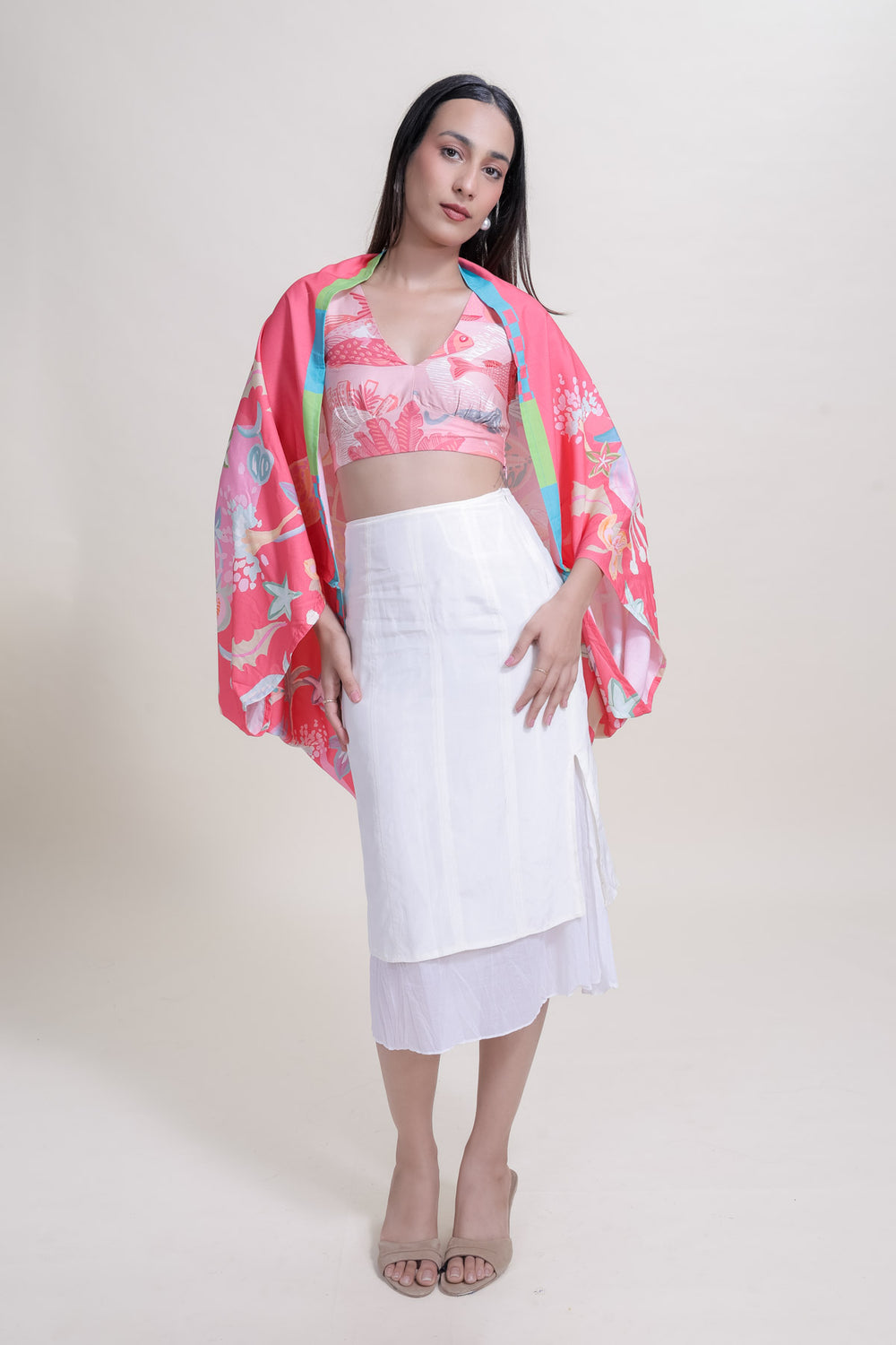 TOPS Vasaka Overlay (Full On Fuchsia)