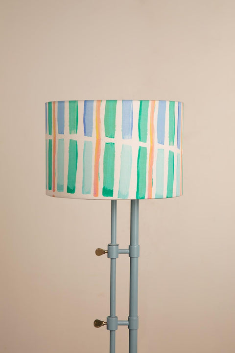 GEO BLOCK DRUM MEDIUM CELADON GREEN