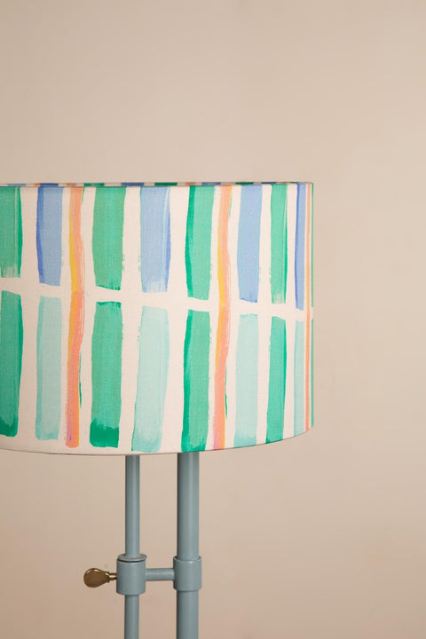 GEO BLOCK DRUM MEDIUM CELADON GREEN