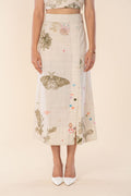 GEO BOTANICS SLIT SKIRT MINIATURE MOSS