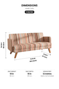 SOFAS Glider Sofa