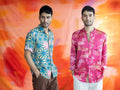 SHIRTS Kiwach Resort Shirt (Goldenrod Blue)