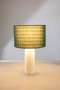 LAMPSHADES Solid Medium Drum Lampshade (Green)