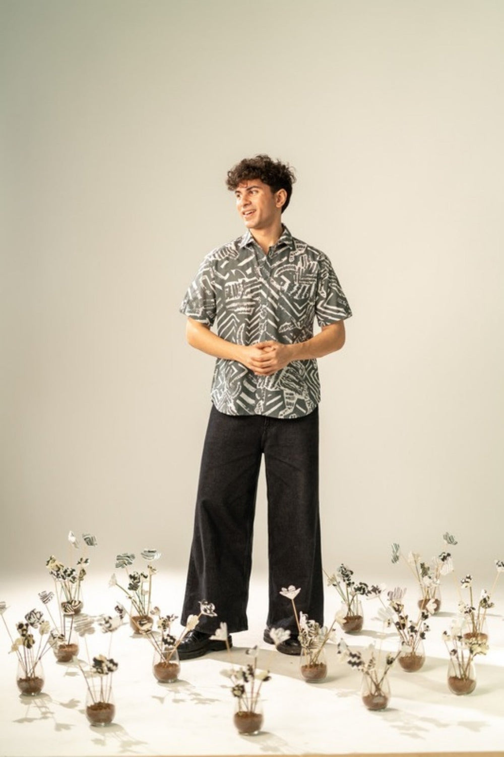SHIRTS Hidden Bull Resort Shirt (Grey Shadows)