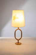 LAMPSHADES Temple Palms Small Taper Lampshade (Grey)