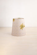 LAMPSHADES Temple Palms Small Taper Lampshade (Grey)