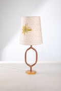 LAMPSHADES Temple Palms Small Taper Lampshade (Grey)
