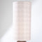 Circle Grid Tall Cylinder Lampshade (Grey)