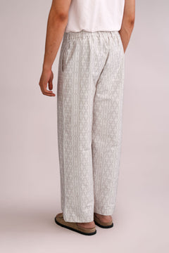 PANTS Gyamati Grid Korean Pants (Sand Shell)
