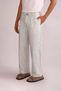 PANTS Gyamati Grid Korean Pants (Sand Shell)