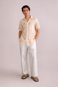 PANTS Gyamati Grid Korean Pants (Sand Shell)