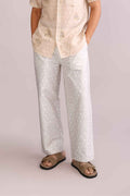 PANTS Gyamati Grid Korean Pants (Sand Shell)