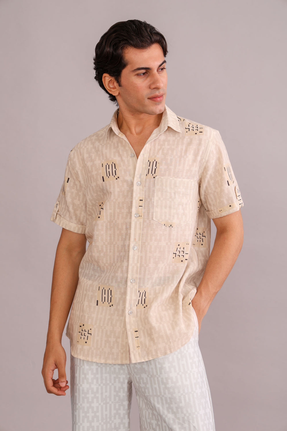 SHIRTS Gyamati Resort Shirt (Sand Shell)