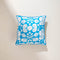 Gypsy Rose Aqua Blue Cushion Cover (41 X 41 Cm)